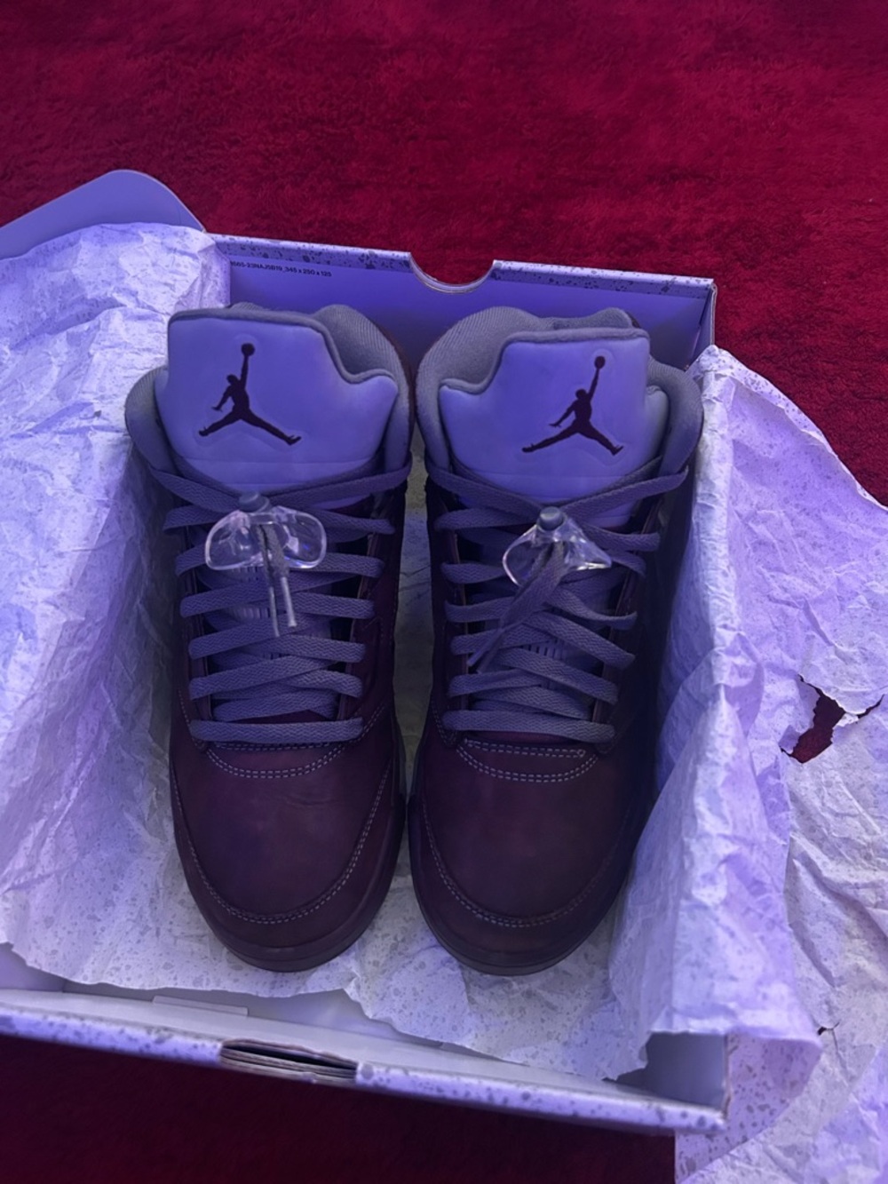 Jordan Men’s Sneakers in Purple